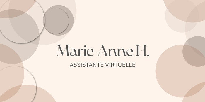 Logo Marie-Anne H. Assistante virtuelle